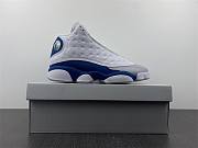 Air Jordan 13 White Gray Blue 009 - 2