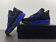 Air Jordan 4 AJ4 Black Sapphire Blue CT8527-018  - 2