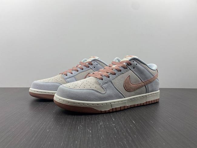 NIKE DUNK LOW Grey Blue Pink Fossil Rose DH7577-001 - 1