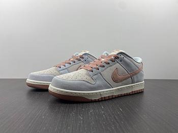NIKE DUNK LOW Grey Blue Pink Fossil Rose DH7577-001
