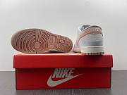 NIKE DUNK LOW Grey Blue Pink Fossil Rose DH7577-001 - 2