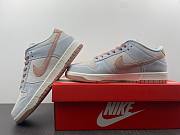 NIKE DUNK LOW Grey Blue Pink Fossil Rose DH7577-001 - 3