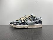 Nike Dunk Low RETRO Deconstructed VIDE Style Distressed Leather High Street Low Top Retro Cashew Deconstructed Gray Beige DD1503-109 - 1
