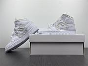 Air Jordan 1 Mid Quilted White (Women's) DB6078-100  - 3