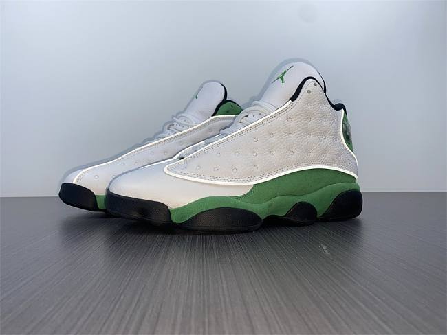 Air Jordan 13 Ray Allen White Green Black DB6537-113  - 1
