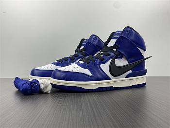 Nike Dunk High x AMBUSH Royal Blue White Black Blue CU7544-400
