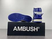 Nike Dunk High x AMBUSH Royal Blue White Black Blue CU7544-400 - 3