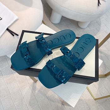 Gucci Sandal Blue 003
