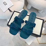 Gucci Sandal Blue 003 - 6