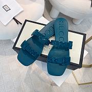 Gucci Sandal Blue 003 - 3