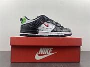 Nike Dunk Low Nike dunk black and white green snake print DV1490-161 - 5