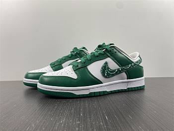 Nike Dunk Low SB Men's and Women's Low Top [Small Cashew Flower White and Green] DH4401-102