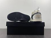 Nike AIR JORDAN 1 LOW SE AJ1 Joe 1 Grey Black Low Top Silk Color Bead Hook Men's and Women's Low DV1762-001  - 6