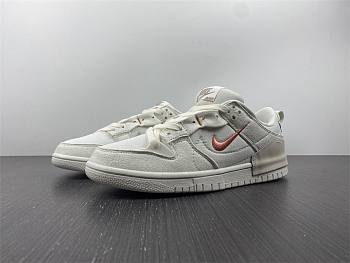 NIKE DUNK LOW DISRUPT 2 Beige Double Hook Deconstructed DH4402-100