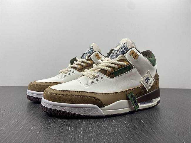  Jordan 3 Generation Air Jordan AJ3 Retro Year of the Tiger Limited True Standard 5 398614-500 - 1