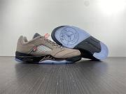 51 Jordan 5th PSG-Air Jordan 5 Low Low Top Paris Brown Black Blue Orange No. DX6325-204 - 6