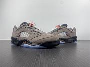 51 Jordan 5th PSG-Air Jordan 5 Low Low Top Paris Brown Black Blue Orange No. DX6325-204 - 5