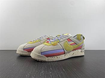 Nike Union x Cortez 50th Anniversary Beige, Yellow, Purple and Red Co-branded Nike Forrest Gump DR1413-100