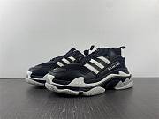 Adi + Paris Balenciaga joint 1.0 low eight-layer combination black and white gray 001 - 1
