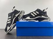 Adi + Paris Balenciaga joint 1.0 low eight-layer combination black and white gray 001 - 5