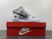 Nike SB Dunk High off-white high-top two-dimensional video game CZ8149-101 - 5
