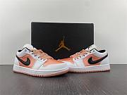 Air Jordan 1 Low White Light Madder Root (GS)  DM8960-801  - 2