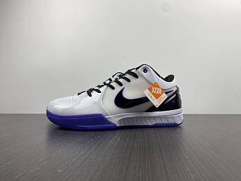 Nike Zoom Kobe 4 Inline White Purple Black Kobe 4 ZK4 344335-101