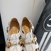 gucci white sandal 001 - 4