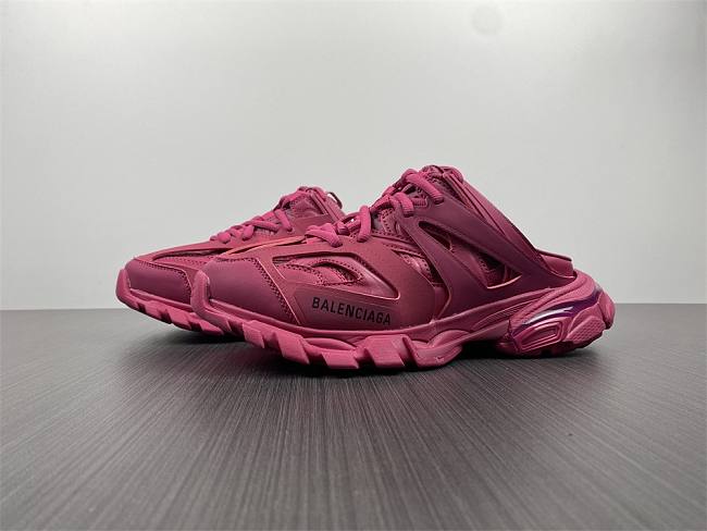 Balenciaga 3.0 semi-trailed plum red 001 - 1