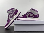  Air Jordan 1 Mid Magenta (2022) (Women's)  BQ6472-501 - 3