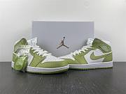 Air Jordan 1 Mid Green Python (Women's)  DV2959-113 - 3