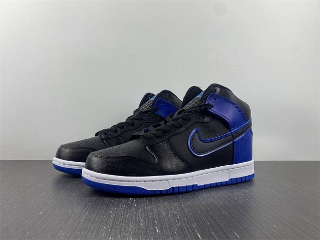 NIKE DUNK HI RETRO SE Black Blue High Top DD3359-001 - 1