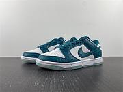 Nike W Dunk Low Ocean White and Green Crocodile Leather DV3029-100 - 1