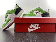 Nike Dunk Low Disrupt Low Top White Green Black Snake Color DV1491-101 - 4