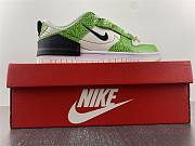 Nike Dunk Low Disrupt Low Top White Green Black Snake Color DV1491-101 - 3