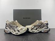 Balenciaga Runner Beige Black White 677403W3RB39891 - 6