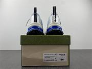 GUCCI new sneakers white gray blue 001 - 6