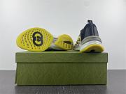 GUCCI new sneakers black fluorescent green 001 - 3