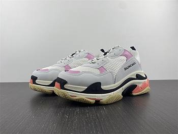 Balenciaga BALENCIAGA TRIPLE White Black Pink 536737 WO90M 5691.33