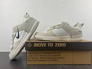 Nike Dunk Low Disrupt2 White Grey Double Hook Deconstructed DH4402-001 - 2