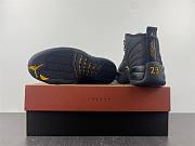 Air Jordan 12 Black Taxi New Black Gold Correct Material CT8013-071 - 3