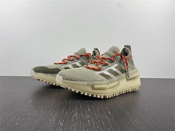 Adidas NMD S1 Transparent Bottom Beige Brown Orange HQ396 33