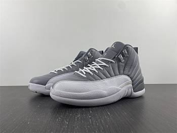 Air Jordan 12 STEALTH Off-White Pure Material  CT8013-015