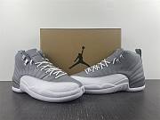 Air Jordan 12 STEALTH Off-White Pure Material  CT8013-015 - 6