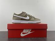 NIKE DUNK LOW RETRO brown and white hook color DJ6188-200 - 5