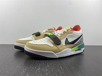 NIKE AIR JORDAN LEGACY 312 LOW Low Top 312, Beige Black Red True Standard 6 Item No. DZ2763-101