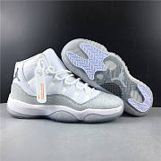 Air Jordan 11 Retro White Metallic Silver High (W) - AR0715-100 - 3