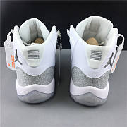 Air Jordan 11 Retro White Metallic Silver High (W) - AR0715-100 - 4