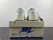 Fragment Design x Travis Scott x  Air Jordan 1 Low White Blue Barb Sail CQ4277-212 - 6