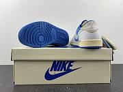 Fragment Design x Travis Scott x  Air Jordan 1 Low White Blue Barb Sail CQ4277-212 - 4